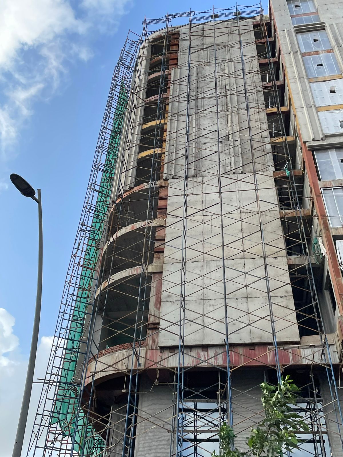 aluminum scaffolding stairway model